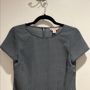 Brooks Brothers Blue Fitted Blouse
